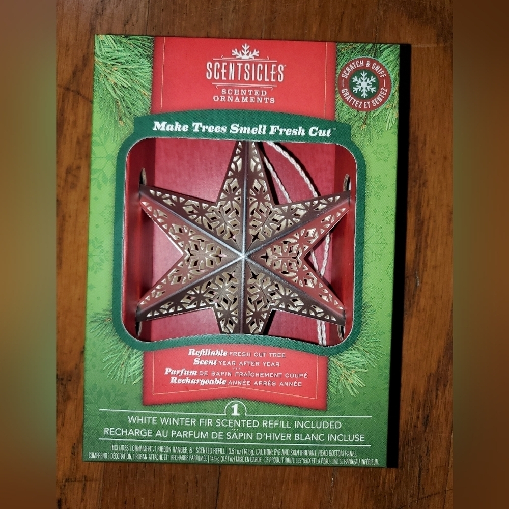 Scentsicles Star Scented Ornament
